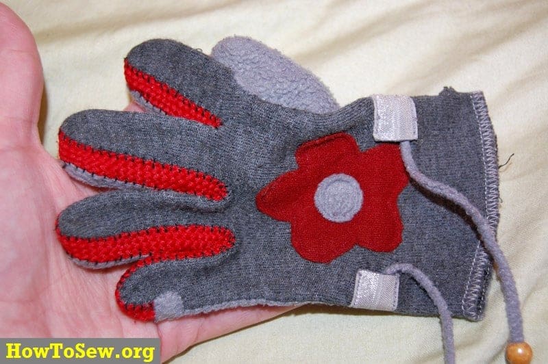 Как пошить зимние перчатки?