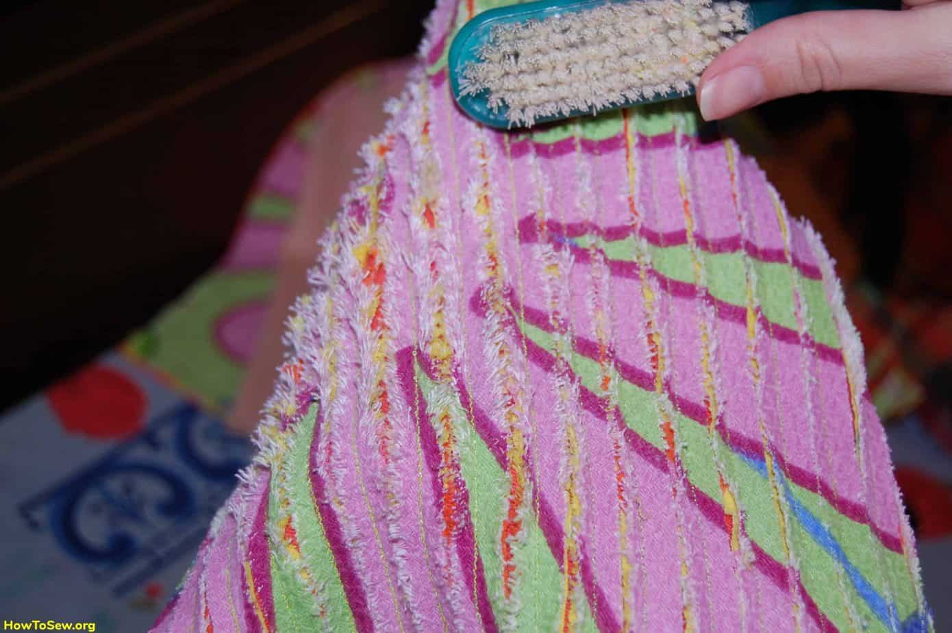 The chenille technique is something amazing How to Sew