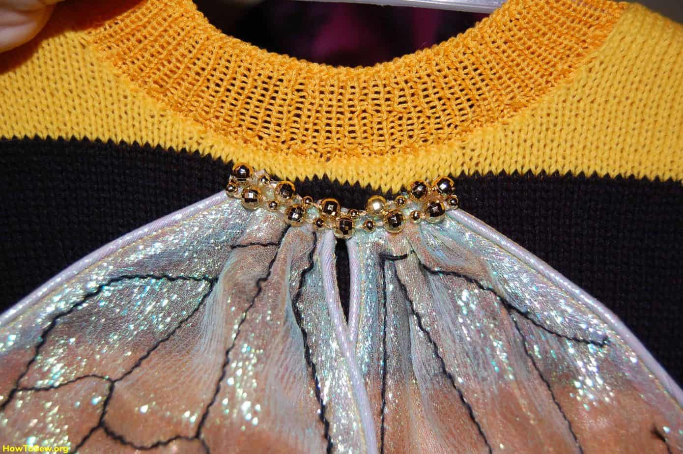 How to make wings for a carnival costume